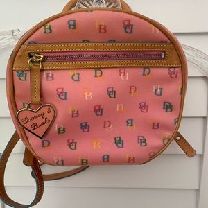 Vintage small back pack purse